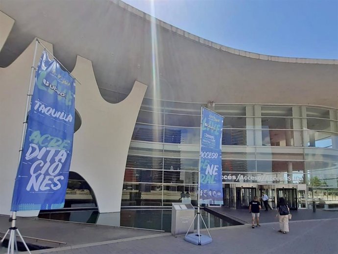 Entrada del recinto Gran Via de Fira de Barcelona