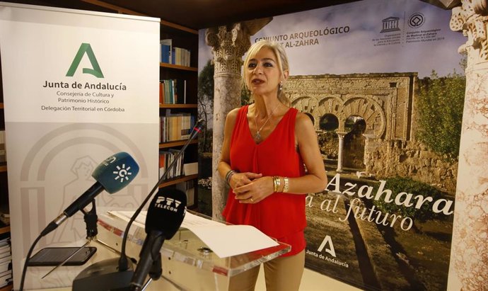 La Consejera De Cultura Y Patrimonio Histórico De La Junta En Funciones, Patricia Del Pozo.