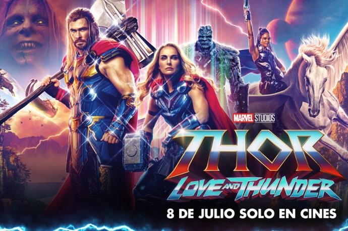 Cartel de la película Thor Love Thunder