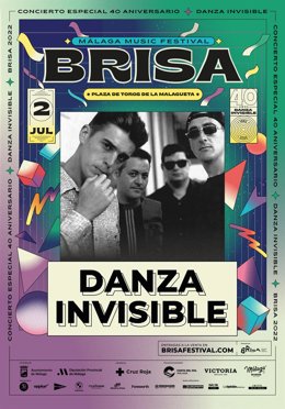 Cartel Danza Invisible en Brisa Festival Málaga