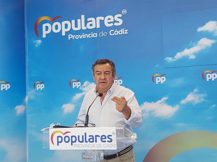 Archivo - José Loaiza, portavoz del PP en Diputación