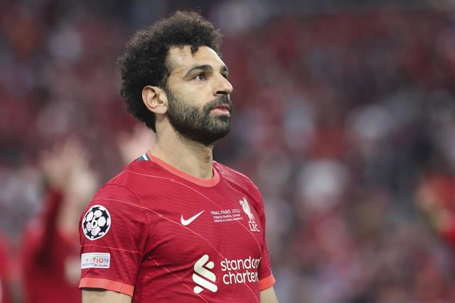 Archivo - El jugador del Liverpool Mohamed Salah