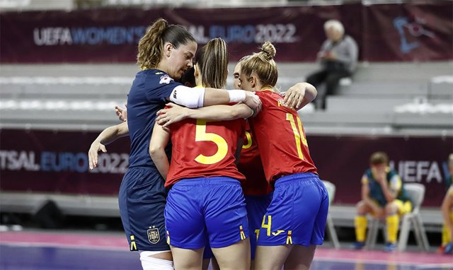 La selección española femenina de fútbol sala