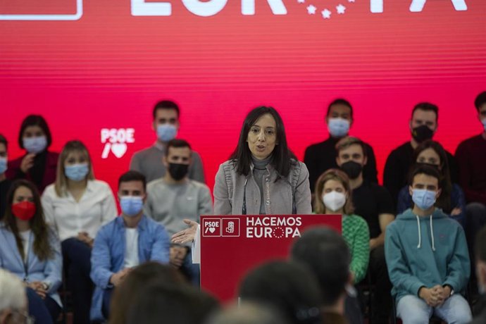 Archivo - La secretaria general del PSOE Madrid y delegada del Gobierno de España en Madrid, Mercedes González