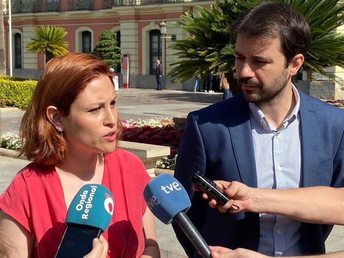 La secretaria de Derechos Sociales de Podemos, Elvira Medina