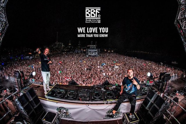 Archivo - Imatge de recurs d'una edició passada del Barcelona Beach Festival 