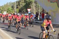 'Movimiento Ultreya' comienza su pedaleo desde Alcalá de Guadaíra (Sevilla) para visibilizar los pueblos de España