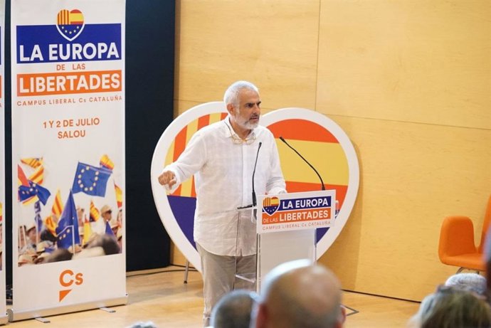 El líder de Cs a Catalunya, Carlos Carrizosa
