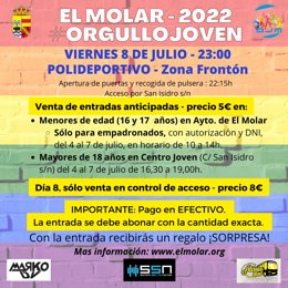 Fiesta El Molar Orgullo Joven 2022