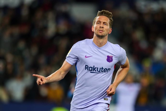 Archivo - Luuk de Jong con el FC Barcelona