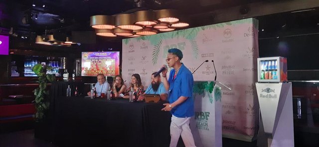 Acto de presentación del Reggaeton Beach Festival