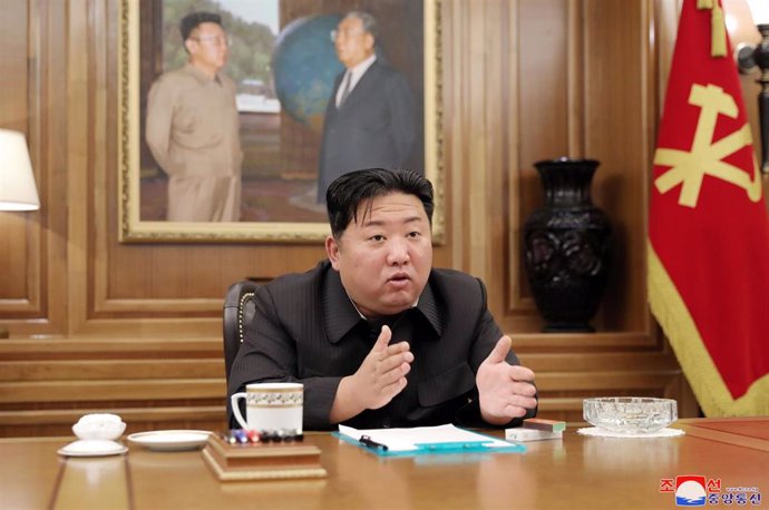 El líder de Corea del Norte, Kim Jong Un