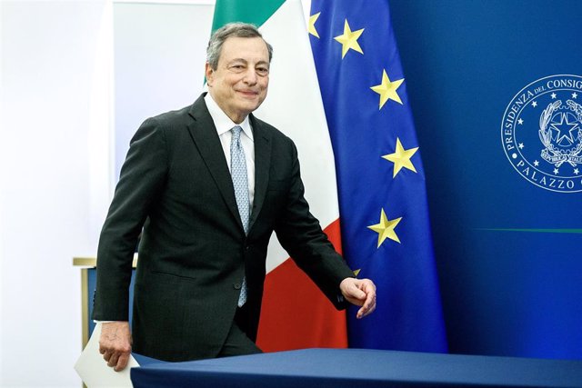 El primer ministro de Italia, Mario Draghi 