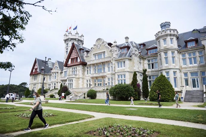 PALACIO DE LA MAGDALENA DE SANTANDER. SEDE DE LOS CURSOS DE VERANO DE LA UIMP.