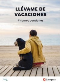 El Ayuntamiento de Zaragoza lanza una campaña para concienciar de la tenencia responsable de animales