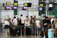 La tercera jornada de huelga de EasyJet deja cinco vuelos cancelados y 14 retrasos en Málaga