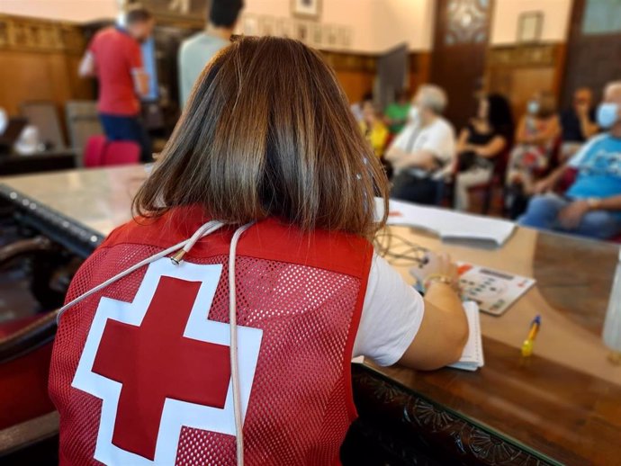 Cruz Roja pone en marcha un proyecto piloto de digitalización de ayudas alimentarias este lunes.