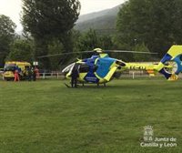 Auxiliados dos montañeros a los que alcanzó un rayo en la cima del pico Bodón (León)