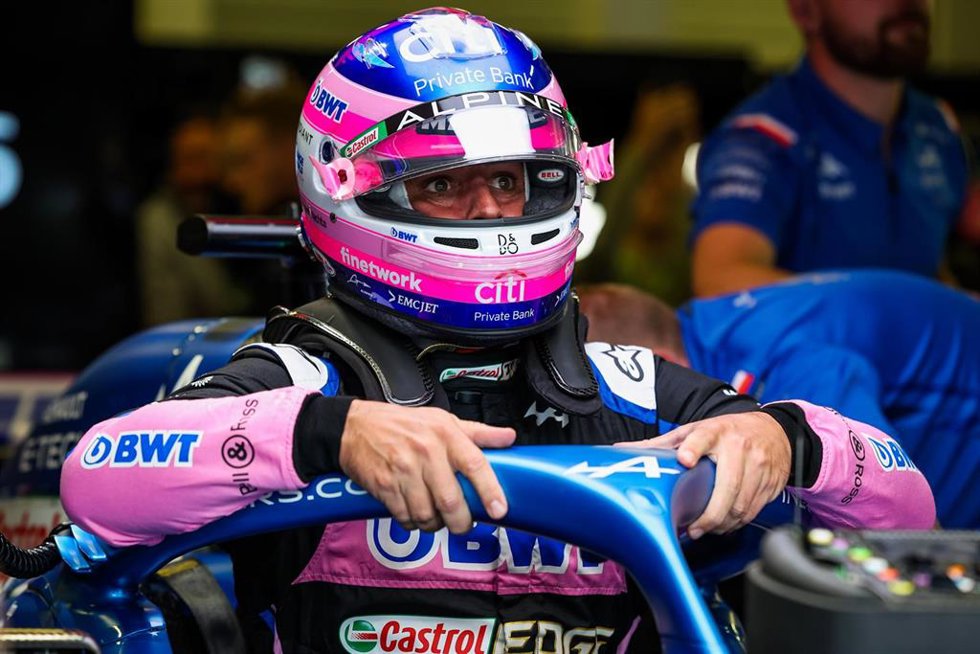 El piloto español Fernando Alonso (Alpine)