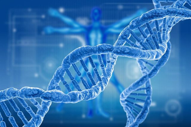 Archivo - DNA science background