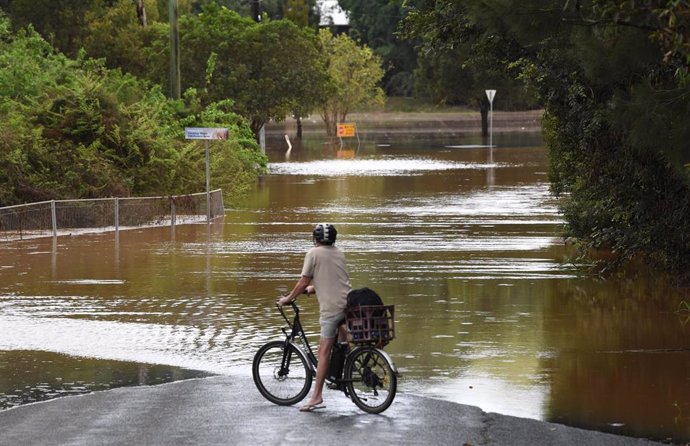 Archivo - Imagen de archivo de inundaciones en Australia.