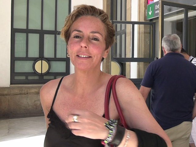 Rocío Carrasco ha regresado a Madrid tras inaugurar en Chipiona el museo de Rocío Jurado