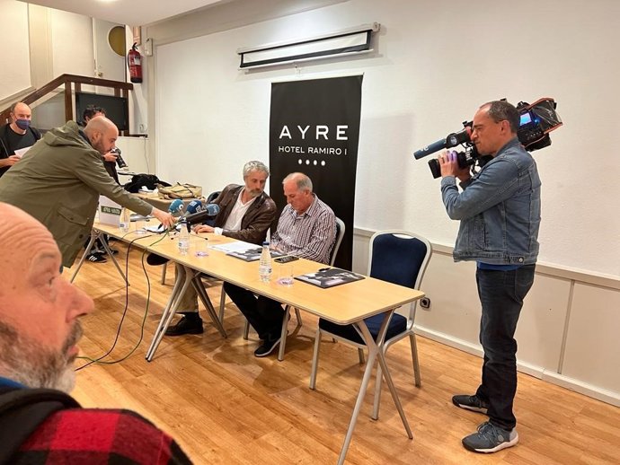 Rueda de prensa de Xuan Valladares, portavoz de Asturias Ganadera.