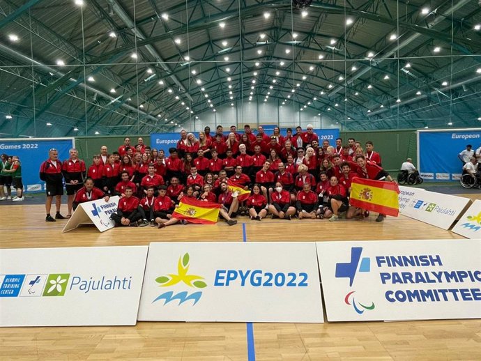 España, primera en el medallero de los Juegos Europeos de la Juventud de deporte paralímpico.