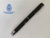 Propuesto para sanción por dirigir un puntero láser al helicóptero de la Policía Nacional en Gran Canaria