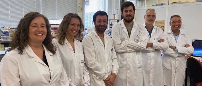 Foto del equipo de izquierda a derecha: Ana Belén Gómez, Ana Picó, Nacho Aguiló, Eduardo Moreo, Santiago Uranga, Carlos Martín.