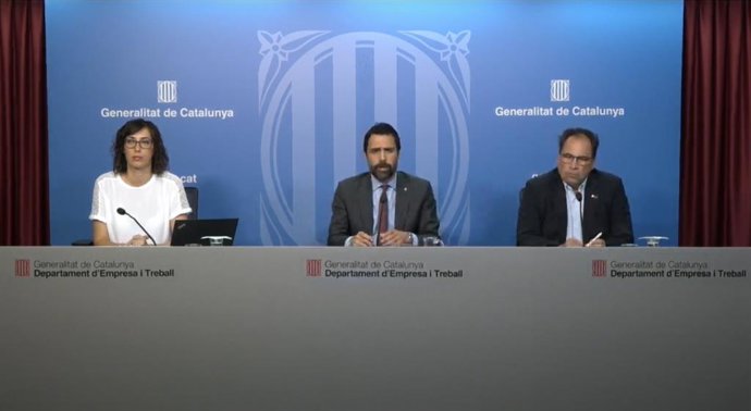 El conseller d'Empresa i Treball de la Generalitat, Roger Torrent