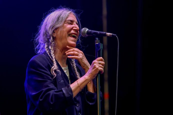 La cantante Patti Smith