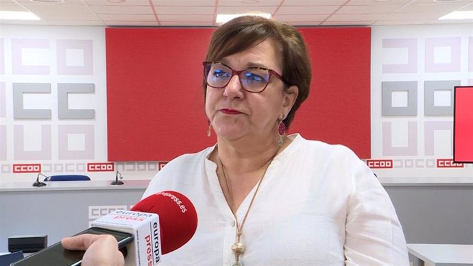 Archivo - La secretaria confederal de Acción Sindical y Empleo de CCOO, Mari Cruz Vicente.