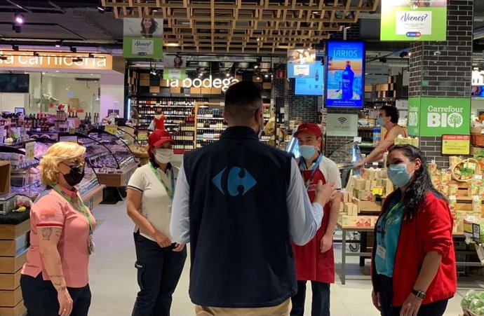 Treballadors de Carrefour