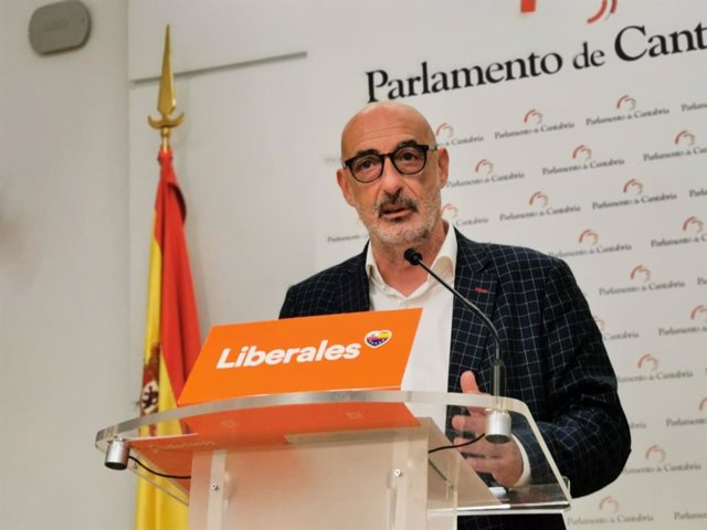 Archivo - Félix Álvarez, líder de Cs Cantabria
