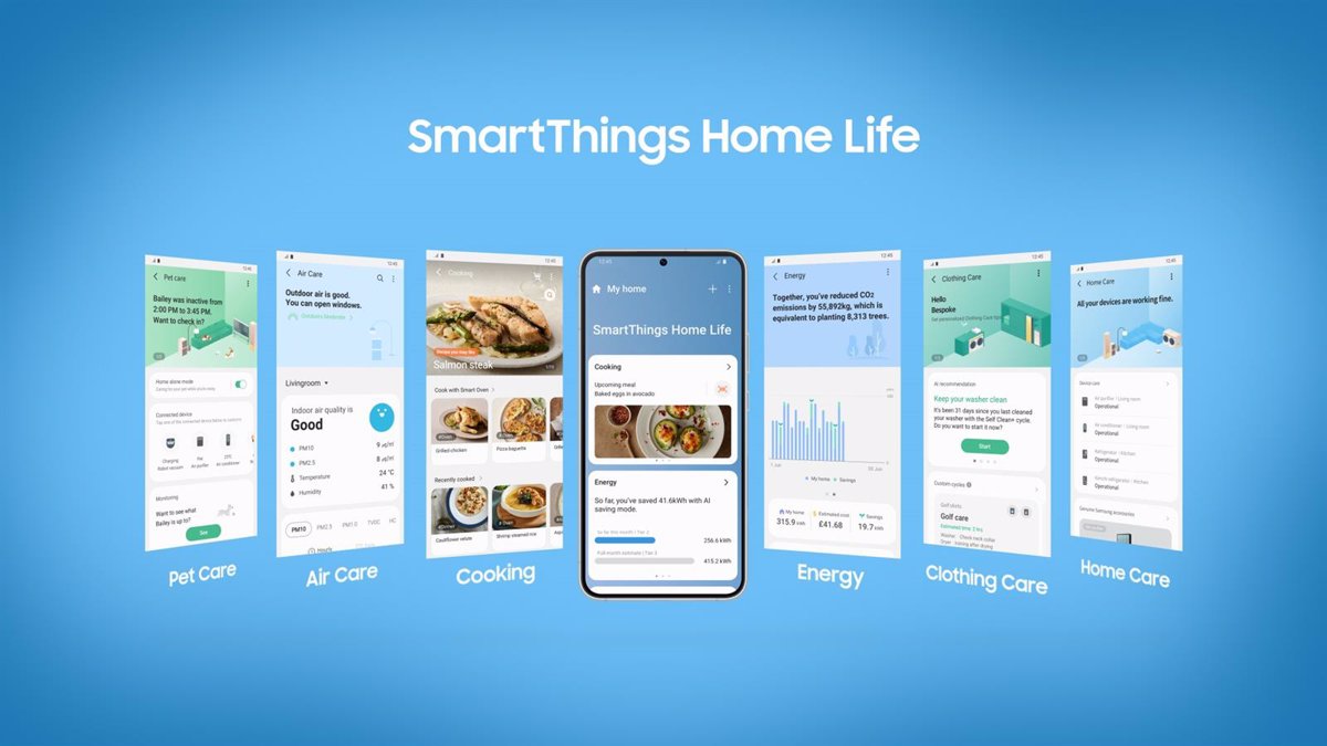 Samsung introduces SmartThings Home Life, a tool for managing all of your home’s appliances from one location