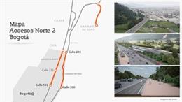 Archivo - OHLA se adjudica el corredor Accesos Norte 2 en Colombia con una inversión de 315 millones de euros