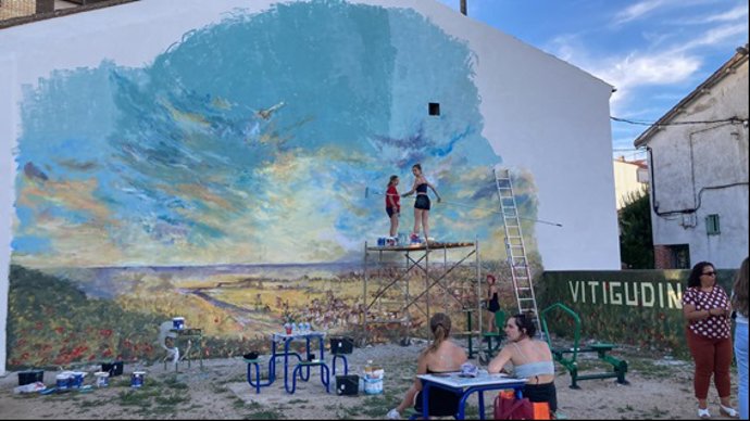 Una de las actividades de 'Provincia Creativa' en la que participan estudiantes de la USAL.