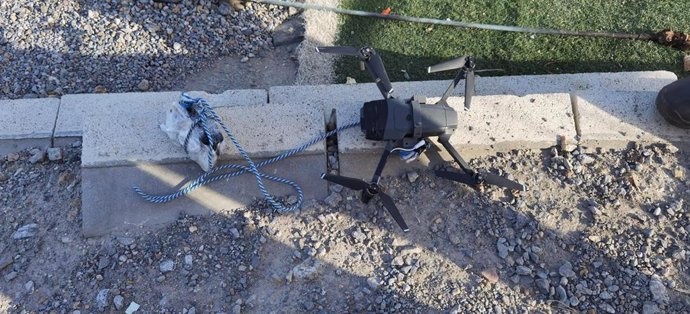 Interceptado un dron cargado con droga y teléfonos móviles en un centro de menores de Ceuta