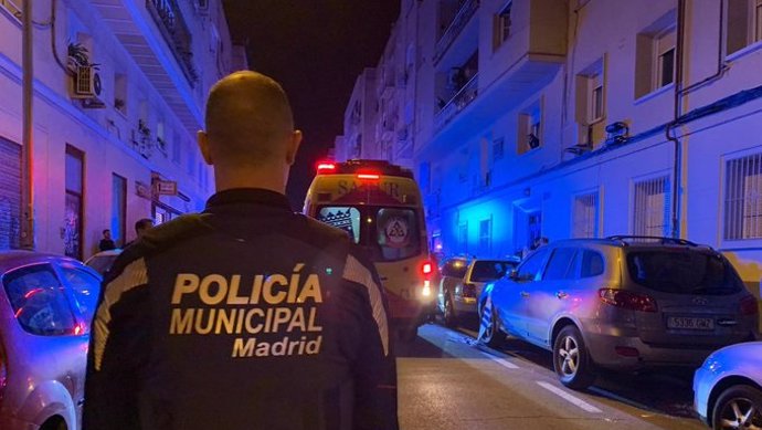 Tres detenidos en el incendio registrado ayer en un taller en el madrileño distrito de Carabanchel