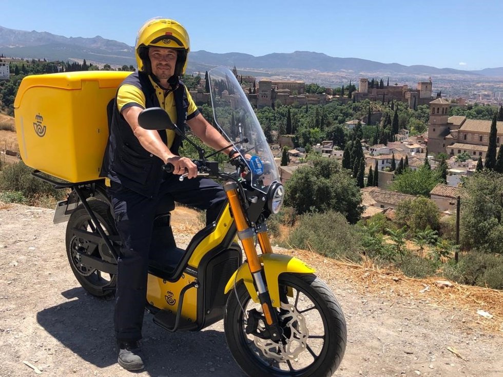 Moto eléctrica de Correos