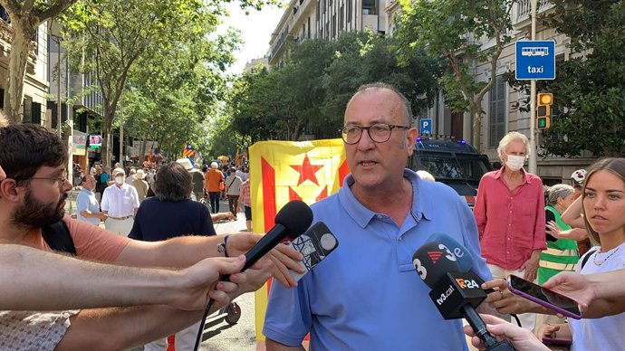 El president d'mnium Cultura, Xavier Antich