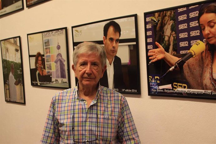 El neurocientífico José María Delgado durante los cursos de verano de la UPO en Carmona.