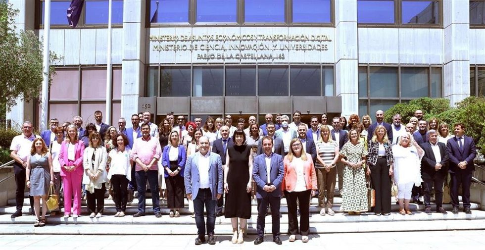La ministra de Ciencia e Innovación, Diana Morant, ha presidido en Madrid el Pleno de la Red Innpulso. A 4 de julio de 2022