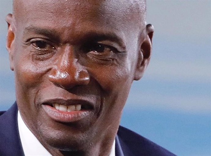 Archivo - Imagen de archivo del presidente haitiano Jovenel Moise