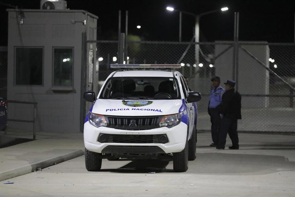 Archivo - Un coche de la Policía Nacional de Honduras