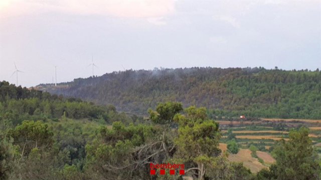Los Bombers dan por controlado el incendio de Rocallaura y Vallbona de les Monges, a martes 5 de julio de 2022