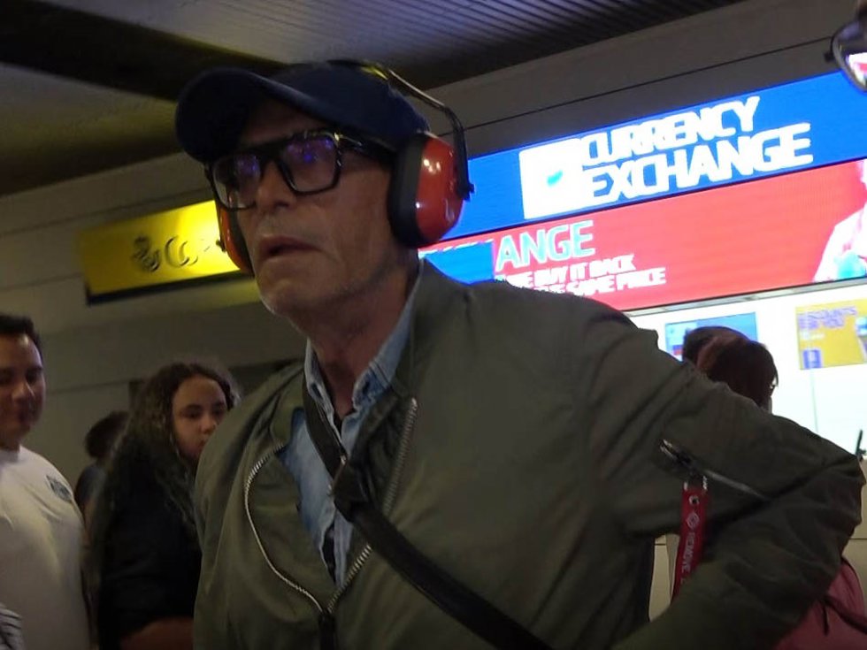 Kiko Matamoros, a su llegada a Madrid procedente de Honduras