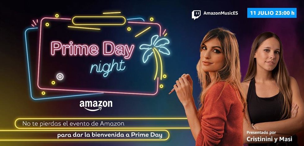 Cartel del Prime Day Night