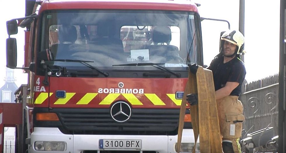 Bomberos.